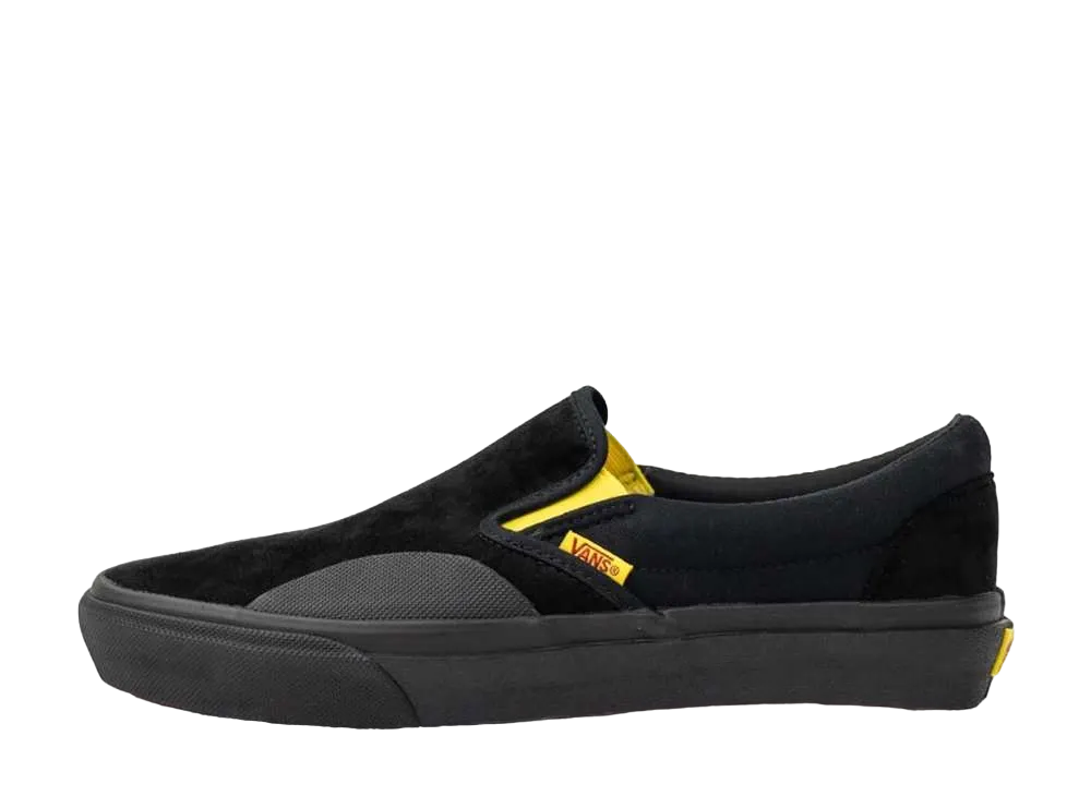 BLUE LUG × Vans Slip-On "Black/Yellow"