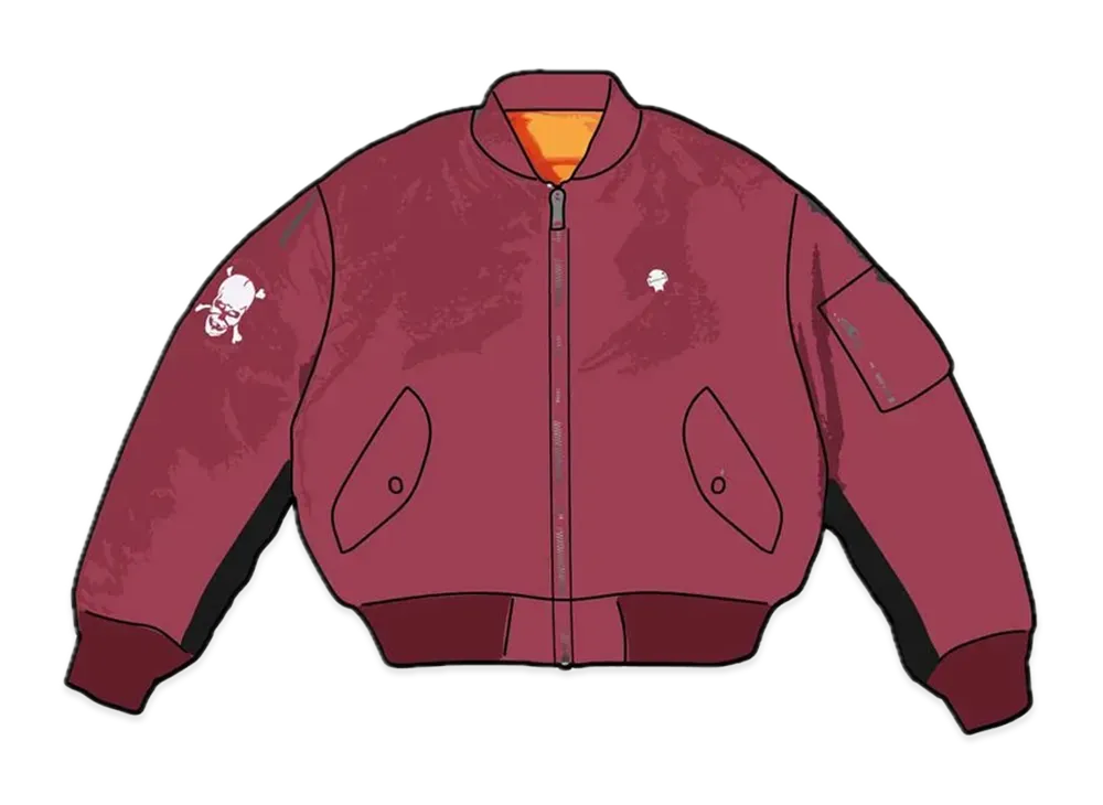 Supreme Bounty Hunter Ma-1 Jacket "Burgundy"