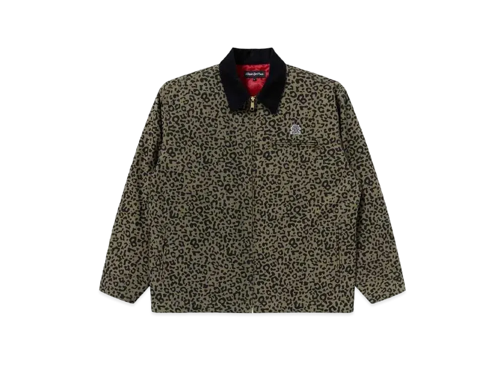 Blackeyepatch OG Label Leopard Work Jacket "Leopard"
