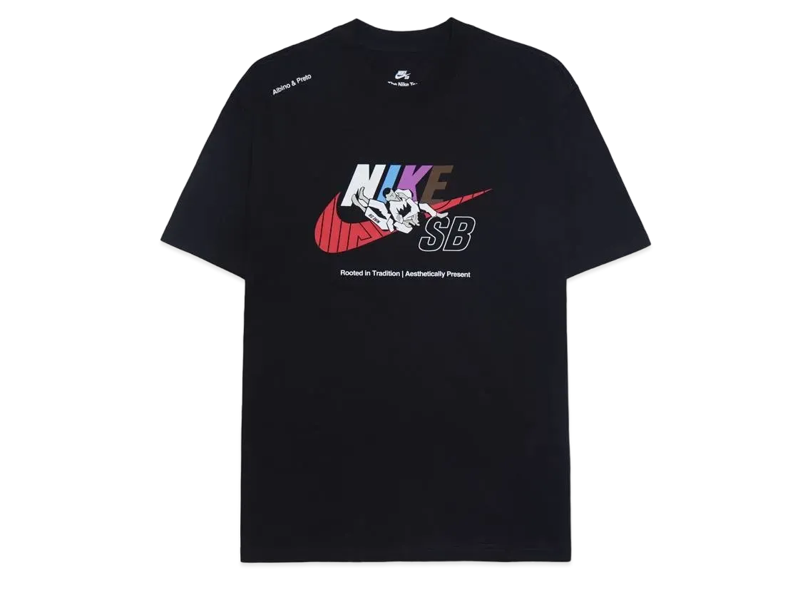 Nike SB Tee Albino & Preto "Black"