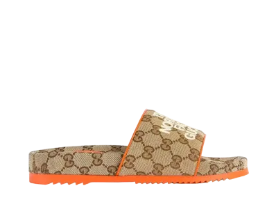 GUCCI × The North Face Women's Slide Sandals "Beige/Ebony"