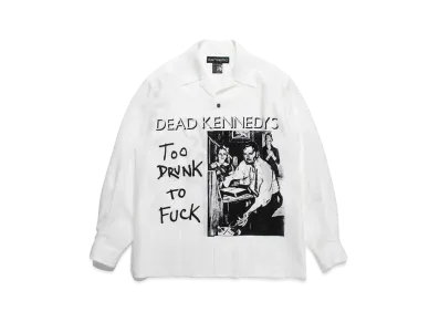 WACKO MARIA x DEAD KENNEDYS / Hawaiian Shirt Type-1 "White"