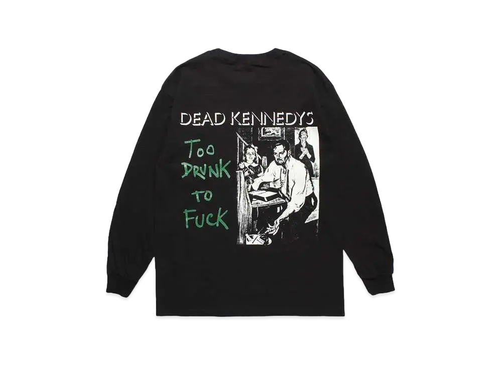 WACKO MARIA x DEAD KENNEDYS / Long Sleeve T-Shirt "Black"