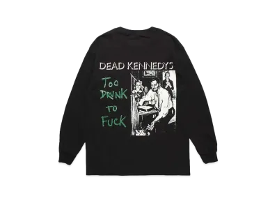 WACKO MARIA x DEAD KENNEDYS / Long Sleeve T-Shirt "Black"