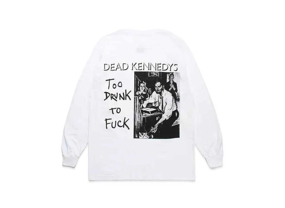 【ワコマリア】Wacko Maria Dead Kennedys SS Tee Wacko Maria Men's Dead Kennedys Crew Neck T-Shirt in White