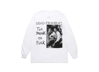 WACKO MARIA x DEAD KENNEDYS / Long Sleeve T-Shirt "White"