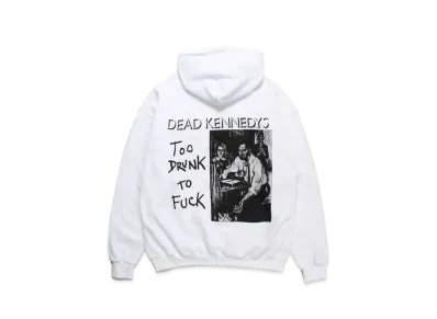 WACKO MARIA x DEAD KENNEDYS / Pull Over Hooded Sweat Shirt "White"