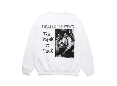WACKO MARIA x DEAD KENNEDYS / Sweat Shirt "White"