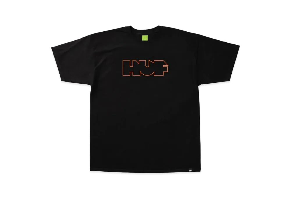 HUF x FTC OG Logo Tee "Black"