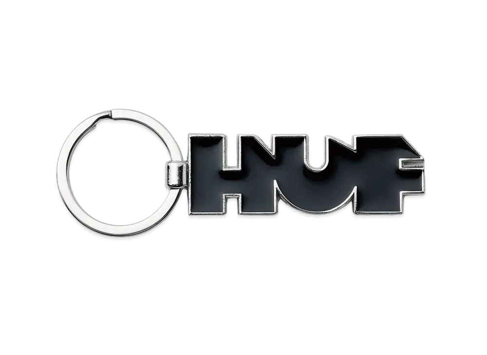 HUF x FTC HUFTC Metal Keychain "Black"