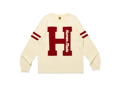HUMAN MADE Knit Sweater #1 "White"