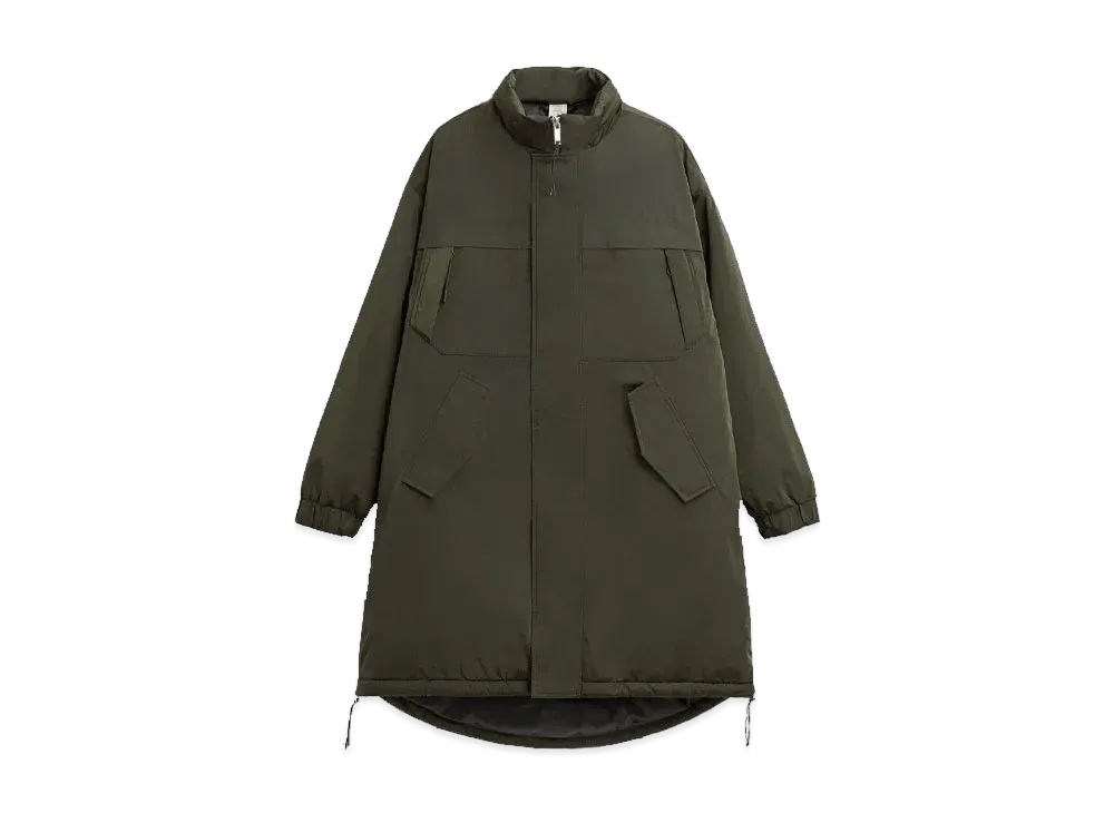 ZARA x MAISON SPECIAL Oversized Quilted Hoodie 