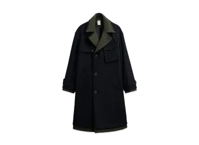 ZARA x MAISON SPECIAL Mock Layer Coat "Black"