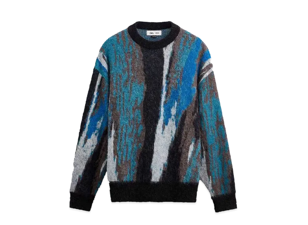 ZARA x Andersson Bell Patch Jacquard Cardigan 