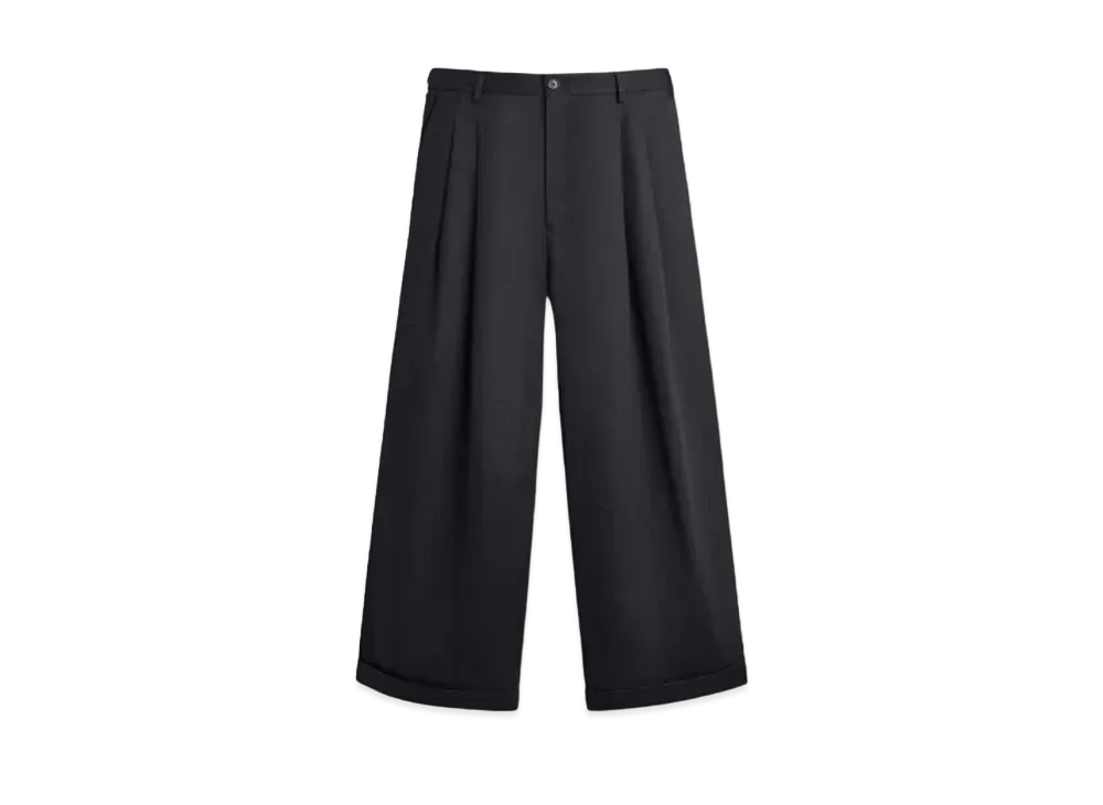 ZARA x SOSHIOTSUKI Wide Leg Pleated Denim Pants 