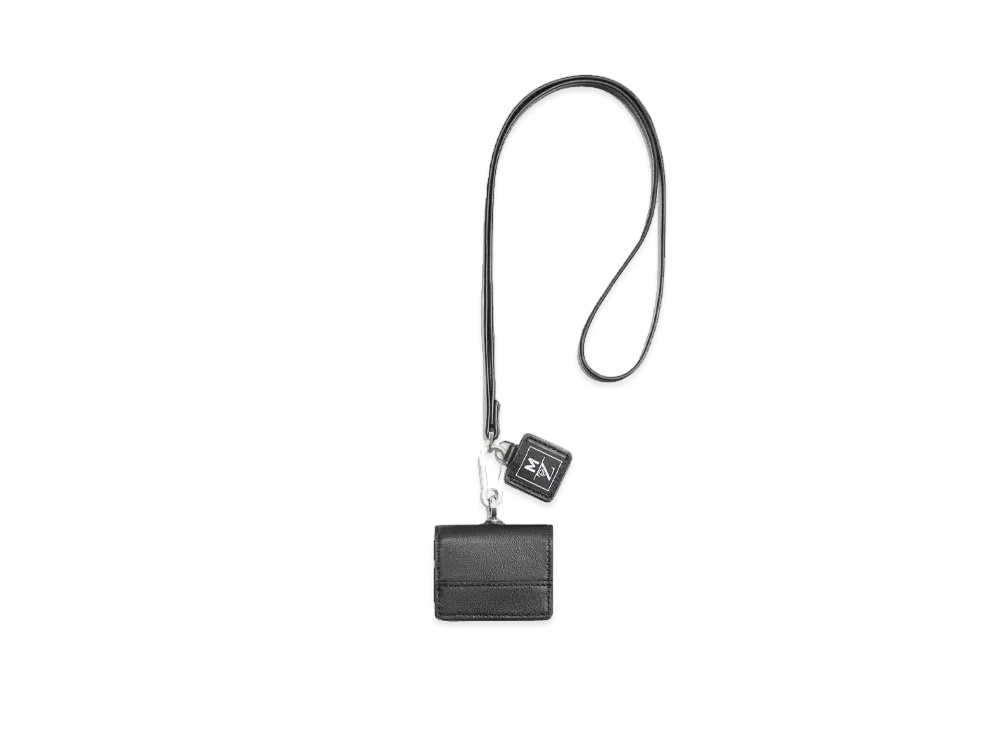 ZARA x MAISON SPECIAL Leather Earphone Bag "Black"