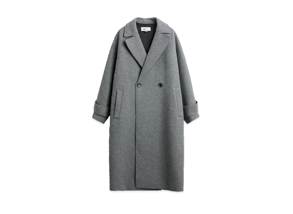 ZARA x CHAMPION Trench Coat with Patch Pockets 