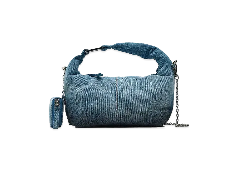 ZARA x MAISON SPECIAL Denim Shoulder Bag "Denim Blue"