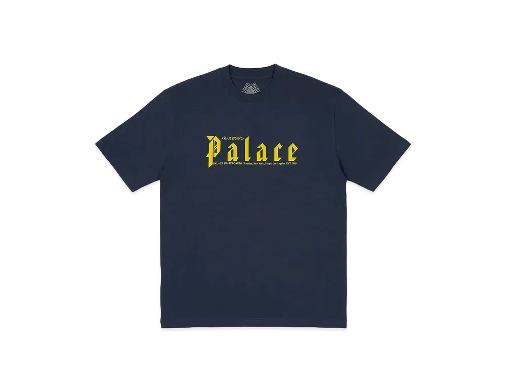 PALACE Kitano T-shirt "Navy"