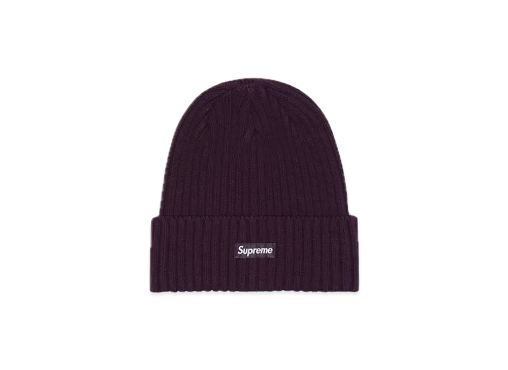Supreme Overdyed Beanie "Eggplant" (23SS)