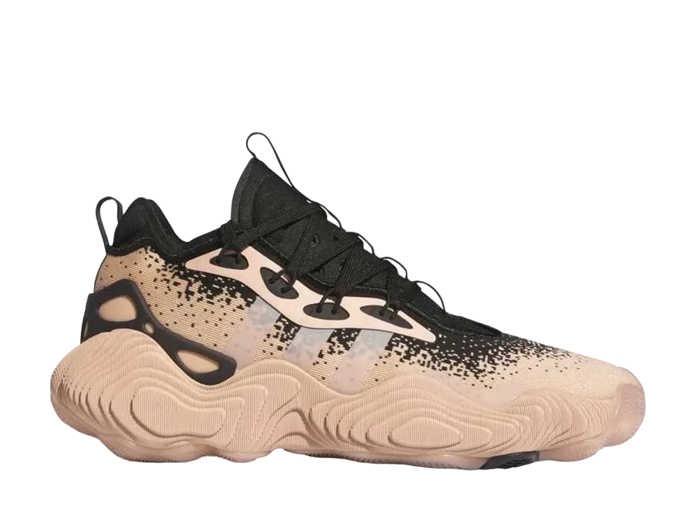 adidas Trae Young 3 Low "Core Black/Ash Pearl/Mineral Green"