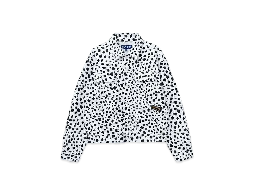 BoTT Dalmatian Denim Jacket "White"