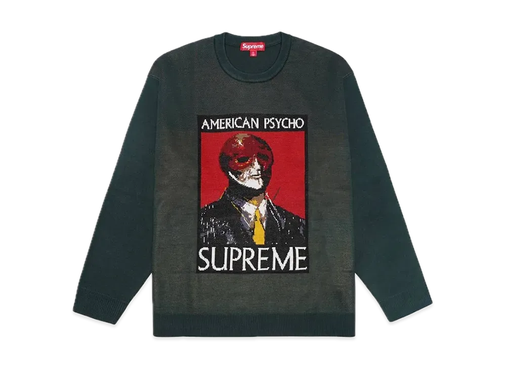 Supreme American Psycho Sweater "Green"