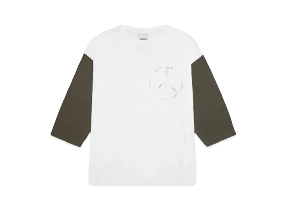 BOW WOW JOHN PEACE BB CS "WHITE×OLIVE"