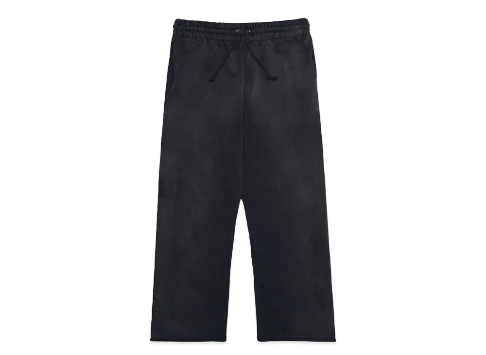 BOW WOW AGEING SWEAT PANTS 【UNISEX】 "BLACK AGEING"