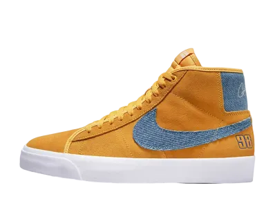 Grant Taylor × Nike SB Blazer Mid Pro GT "University Gold"