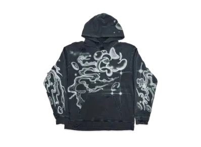 COIN PARKING DELIVERY Pine Tree Pattern Hoodie #2 "Black"