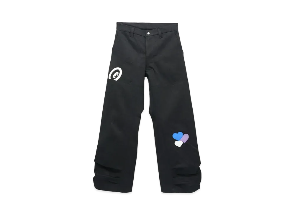COIN PARKING DELIVERY CPD LOVE Patch Pants #2 "Black"