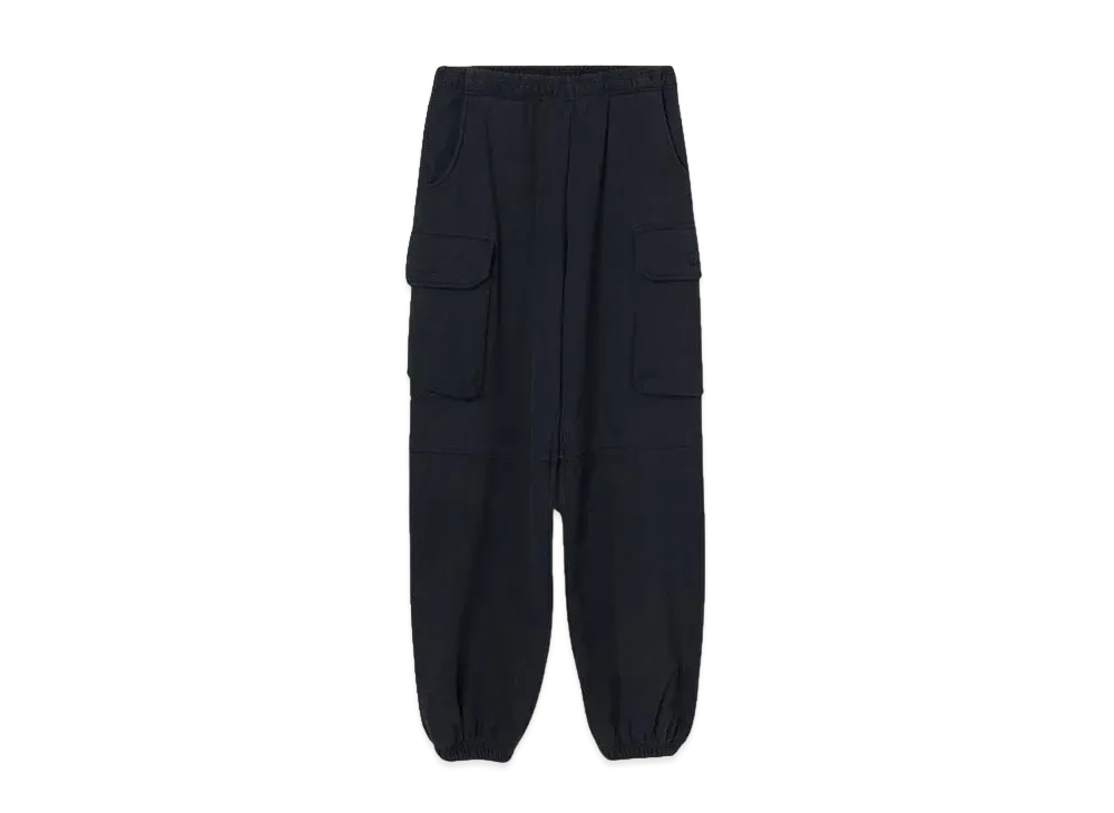 FORSOMEONE SWEAT CARGO PANTS "BLACK"