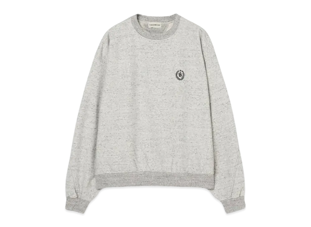 FORSOMEONE EAGLE CREW SWEAT "GRAY"