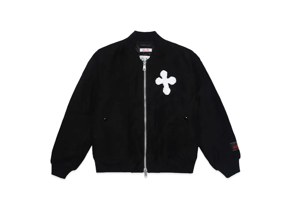 SYUMAN. Docking Skirt Ma-1 JKT Y.A.R.N "Blk"