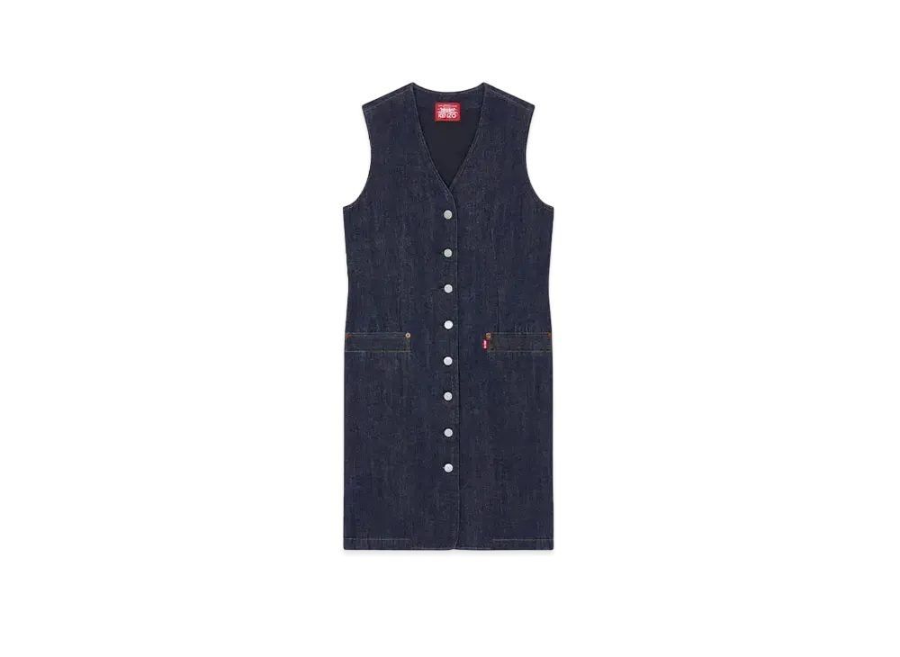 KENZO x LEVI'S Denim Dress "Rinse Blue Denim"