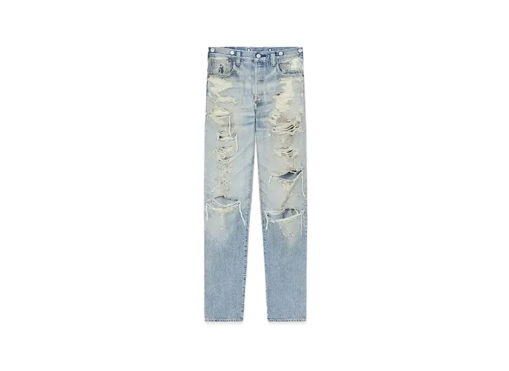 KENZO x LEVI'S 501 1933 Jean Men's "Stone Bl Dirty Blue Denim"