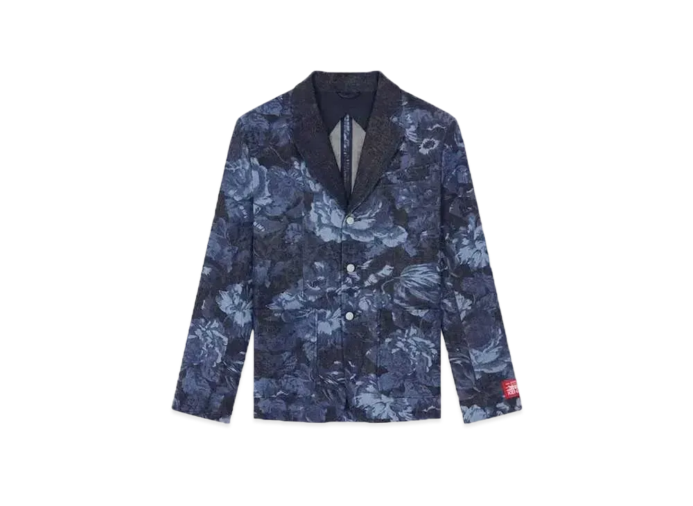 KENZO Women's x LEVI'S Print Denim Jacket "Midnight Blue"