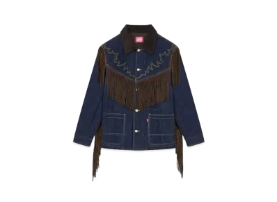 KENZO x LEVI'S Tassel Denim Jacket "Rinse Blue Denim"