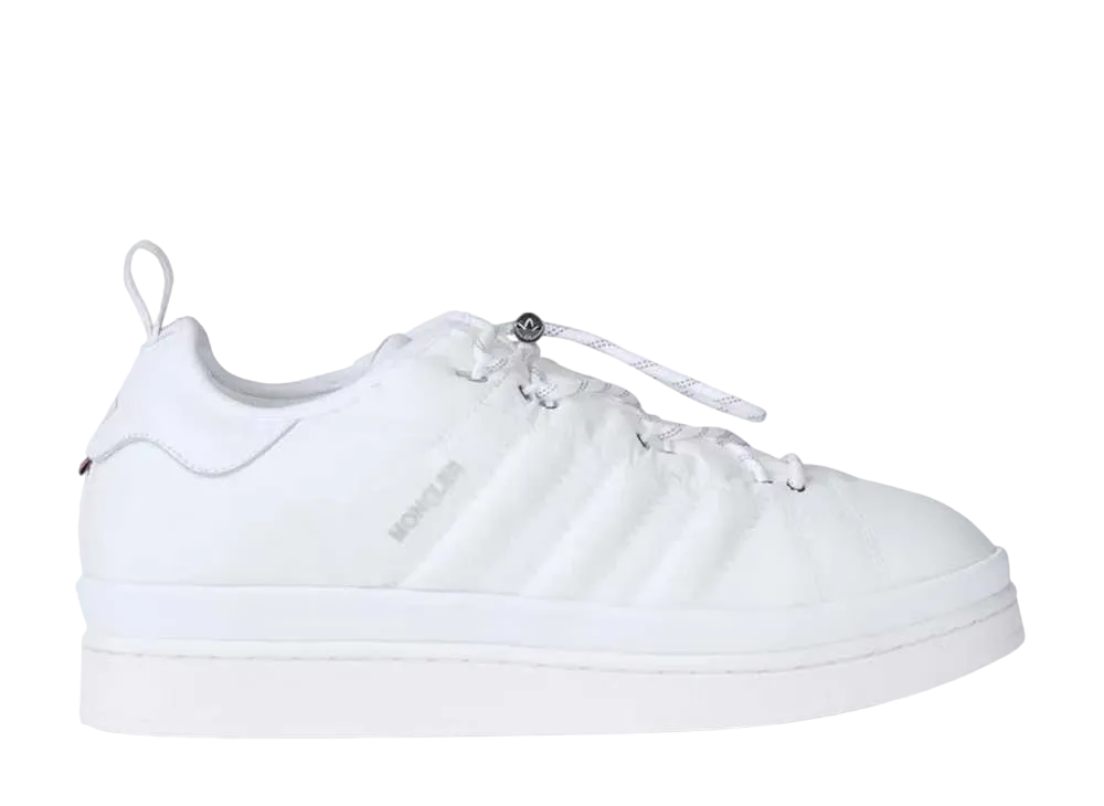 Moncler × adidas Campus "Core White"