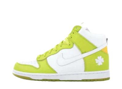 ナイキ ウィメンズ ダンク ハイ "ホワイト/アトミックグリーン/ツアーイエロー" (2006)