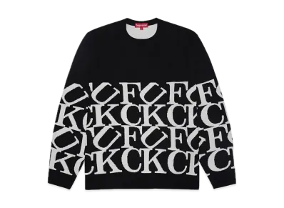 Supreme Fuck Sweater "Black"
