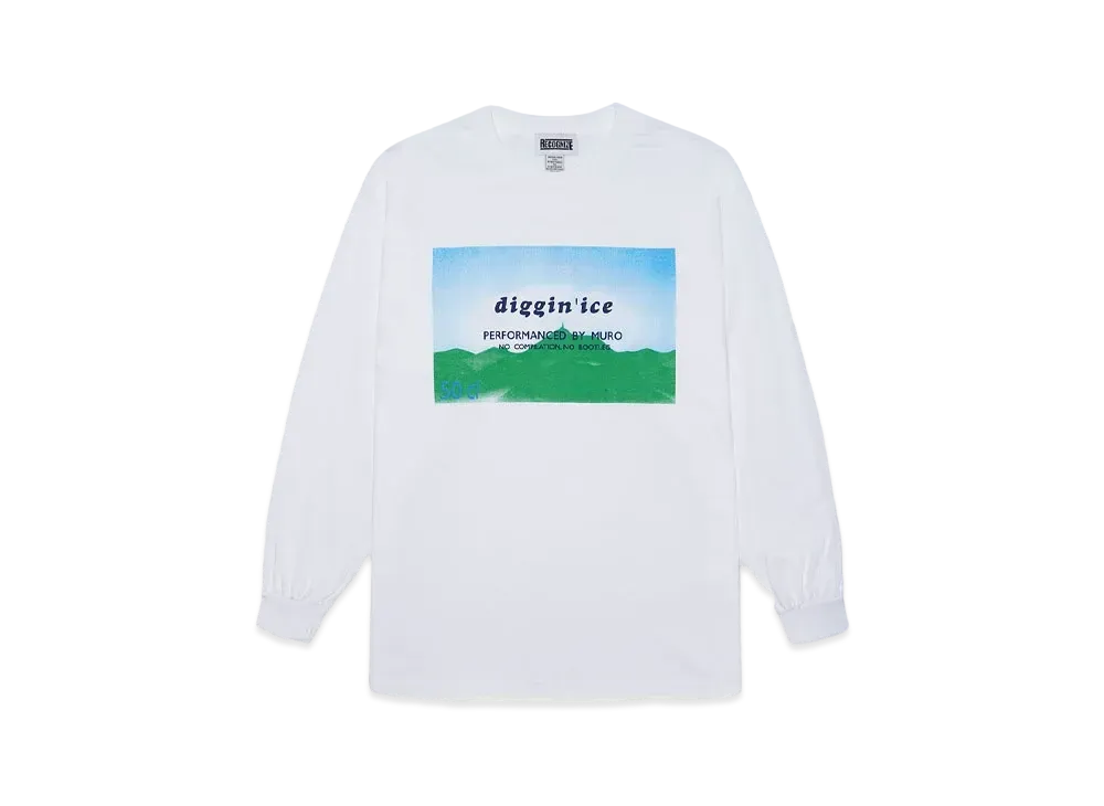 レコグナイズ ディギンアイス 96 ロングスリーブ "ホワイト"