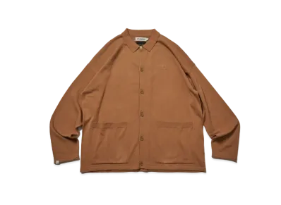 Evisen x DELUXE ZENAKU KNIT SHIRTS "BEIGE"