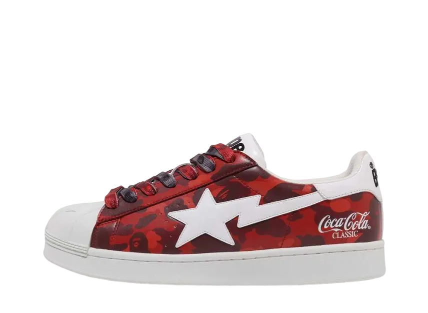 コカ・コーラ × アベイシングエイプ ウィメンズ スカルスタ "マルチ"