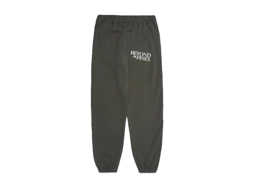 BEYOND the PINES BTP sweat pants "KHAKI"