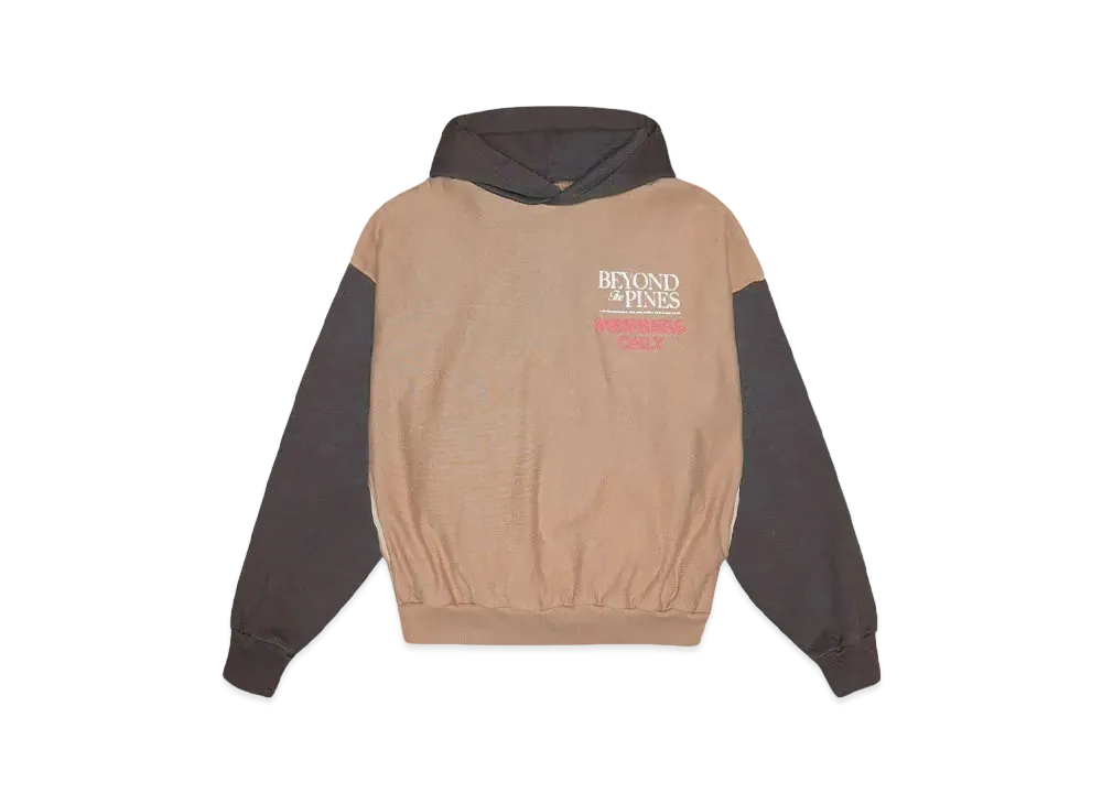 BEYOND the PINES Members only hoodie "BEIGE"