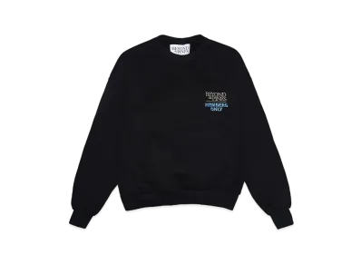 BEYOND the PINES SELF CARE CREWNECK 2 "BLACK/BLUE"