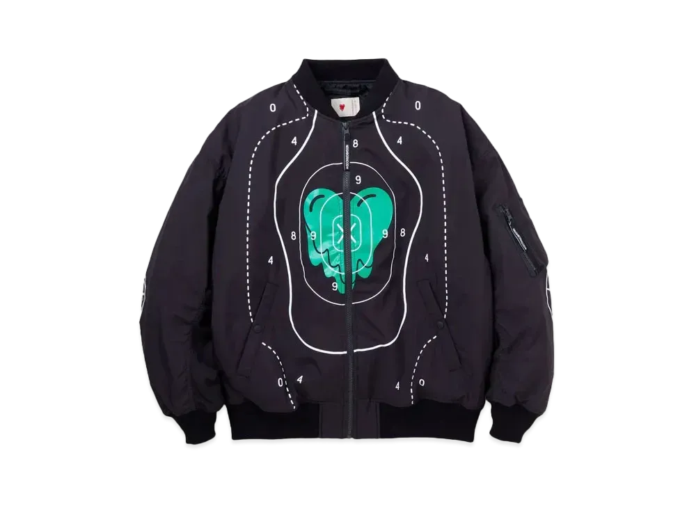 NEIGHBORHOOD x EMOTIONALLY UNAVAILABLE MA-1 JK . NY "Black"