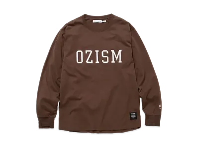 UNDERCOVER x nonnative OZISM Monk L/S Tee "OZISM" Cotton Jersey "Brown"